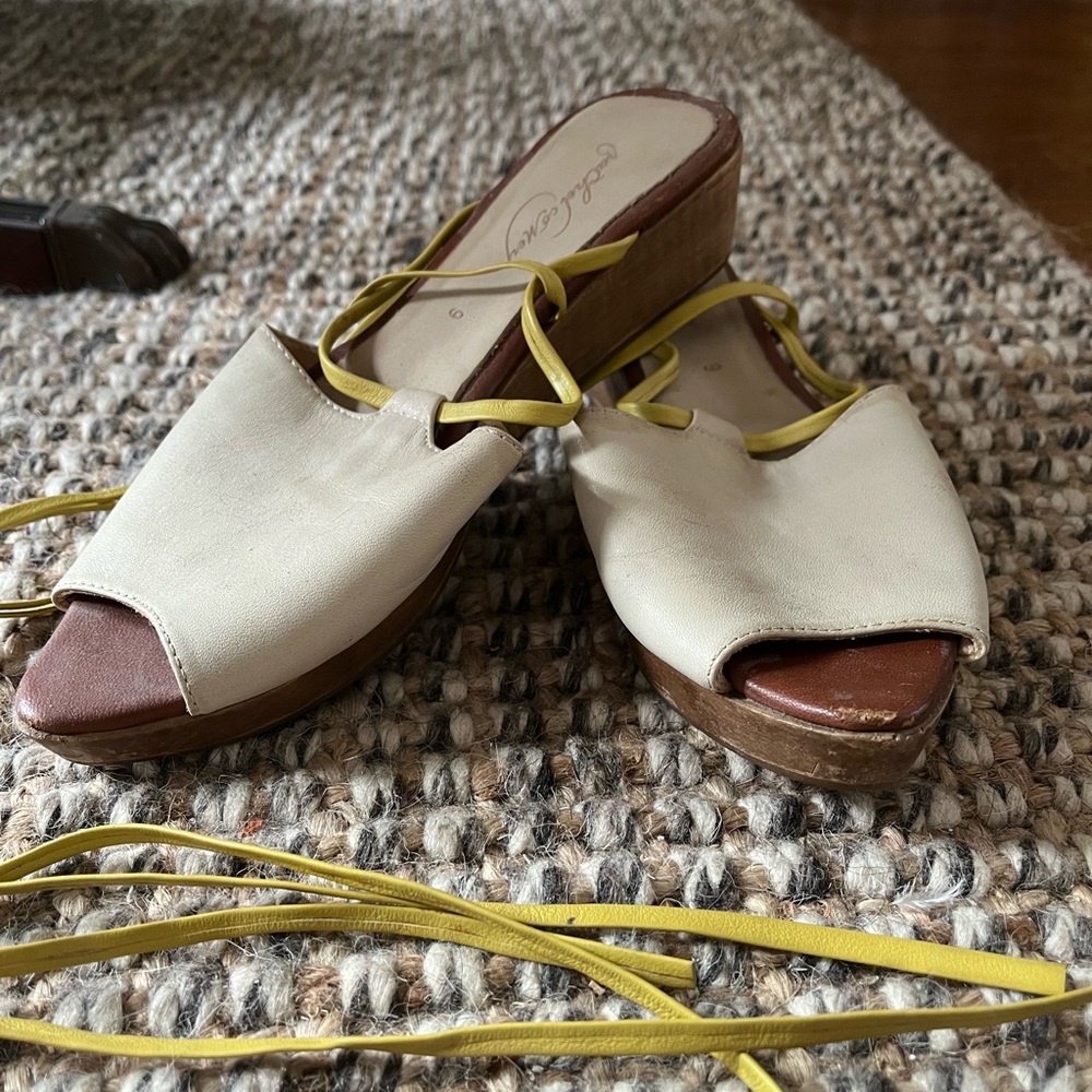 Rachel Comey lace up sandals